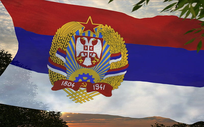 Socijalistička Narodna Republika Srbija, YU, Srbija, Zastava, Jugoslavija, Flag, SFRJ, HD wallpaper