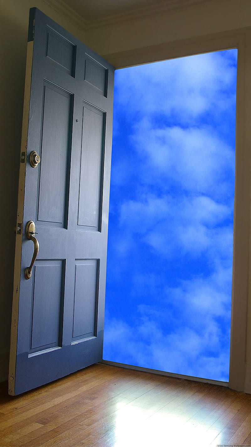 La Puerta de Alcala, door, heaven, sky, HD phone wallpaper