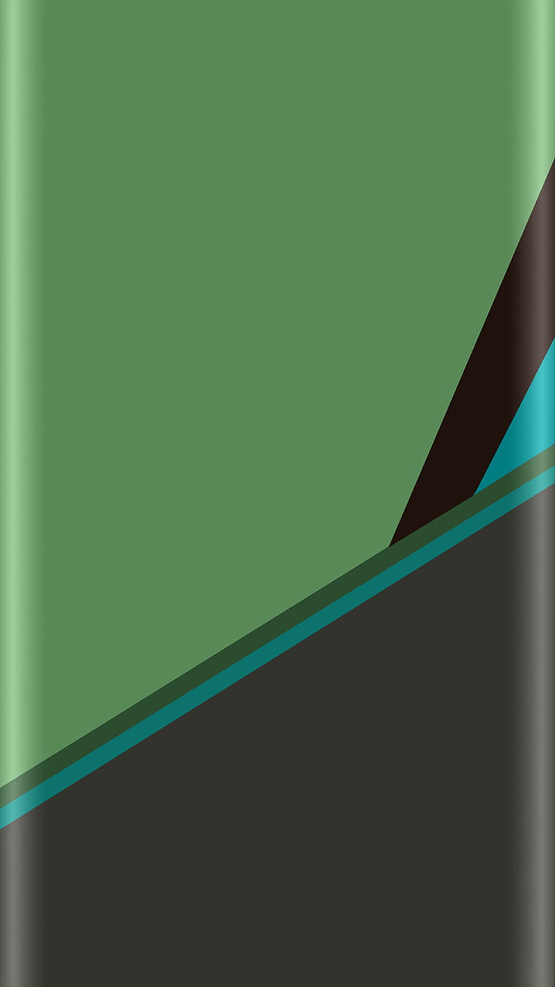 Abstract, black, edge style, green, gris, s7, s8, HD phone wallpaper
