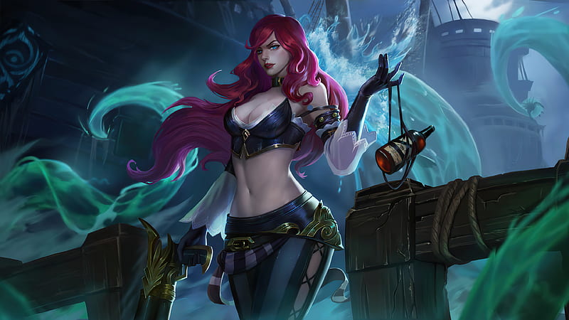 ArtStation - Ruined Miss Fortune Animated Wallpaper