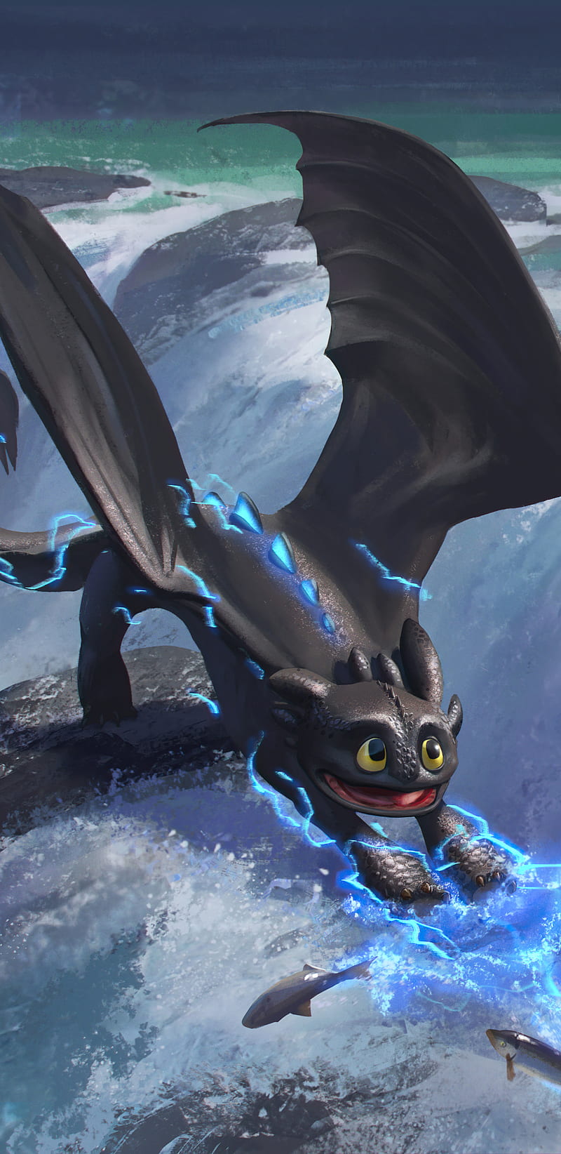 Dragon, Movie, Toothless (How To Train Your Dragon), How To Train Your Dragon, How To Train Your Dragon: The Hidden World, HD phone wallpaper
