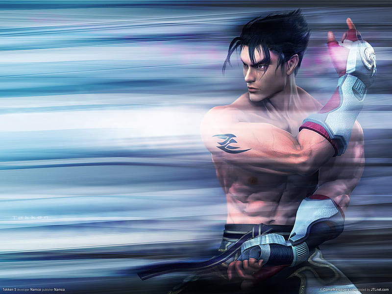 Tekken 5, fight, games, jin, tekken, HD wallpaper