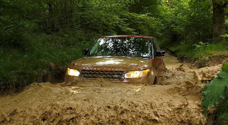 2014 Range Rover Sport Chile Red V8 Supercharged - Off-Road , car, HD wallpaper
