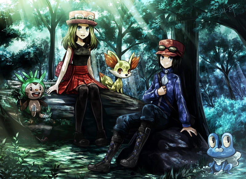 Calem Replaces Serena in Pokemon XY(Z) anime by ericgl1996 on DeviantArt