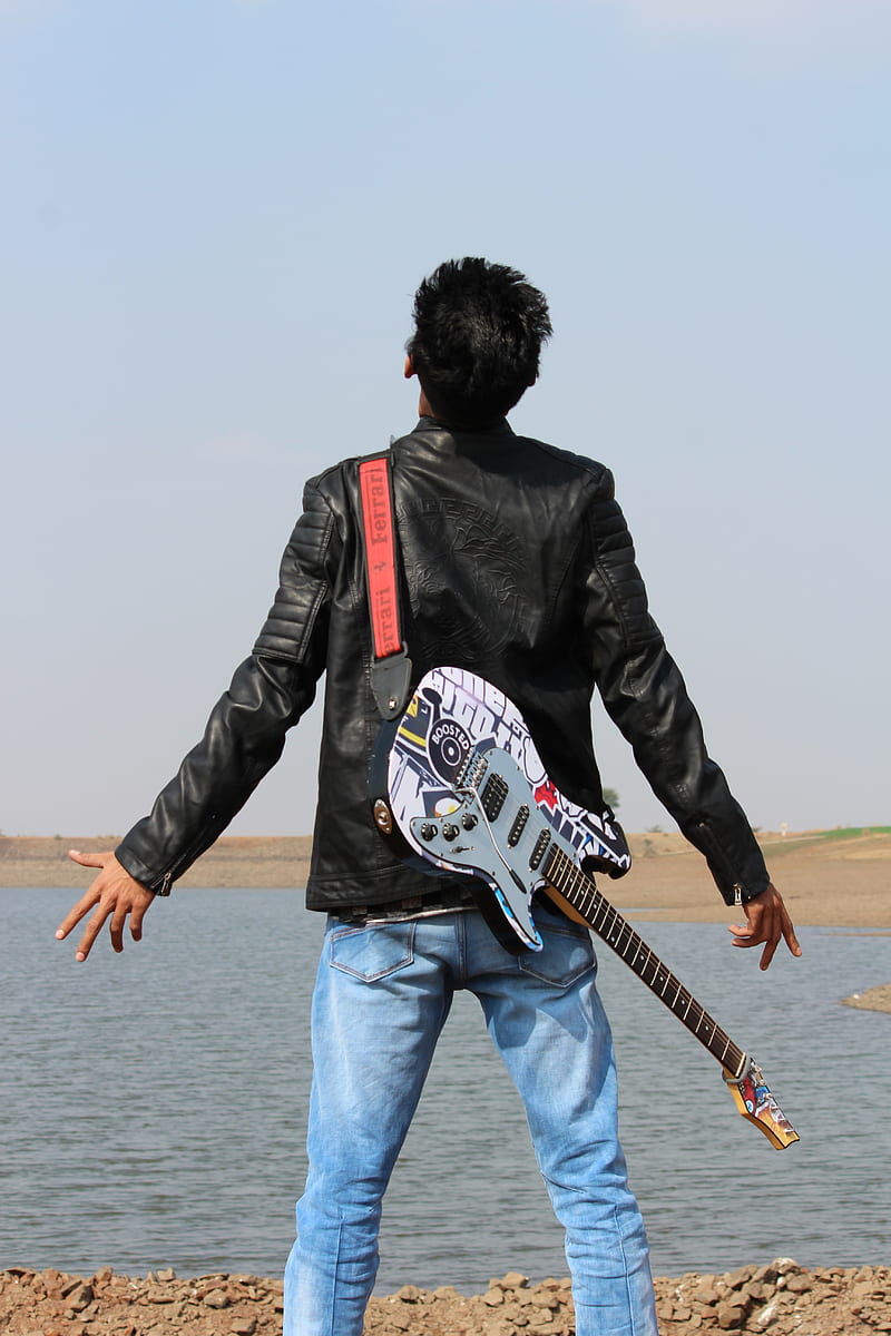 🔴 Live Photoshoot With Guitar & Blazer | Guitar के साथ्‍ा ऐसे Pose करें |  Best Pose For Photoshoot - YouTube