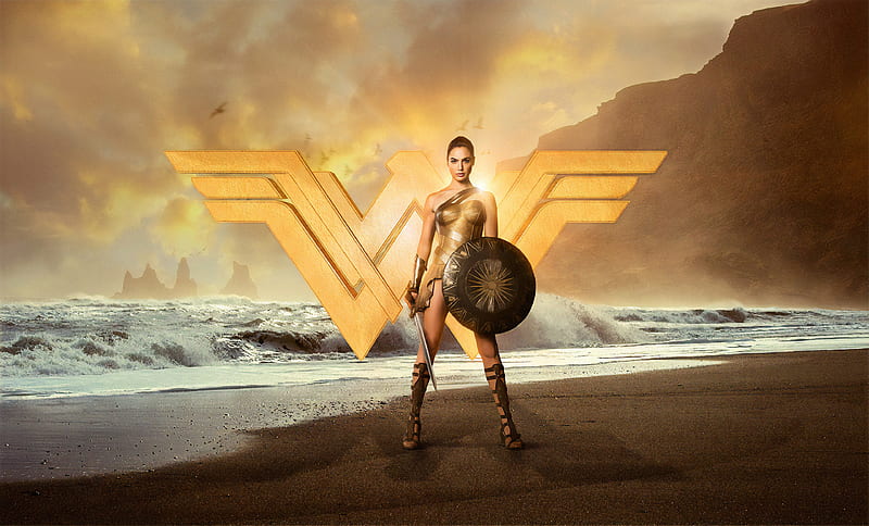 Wonder Woman Gal Gadot, wonder-woman, superheroes, artist, artwork, behance, HD wallpaper