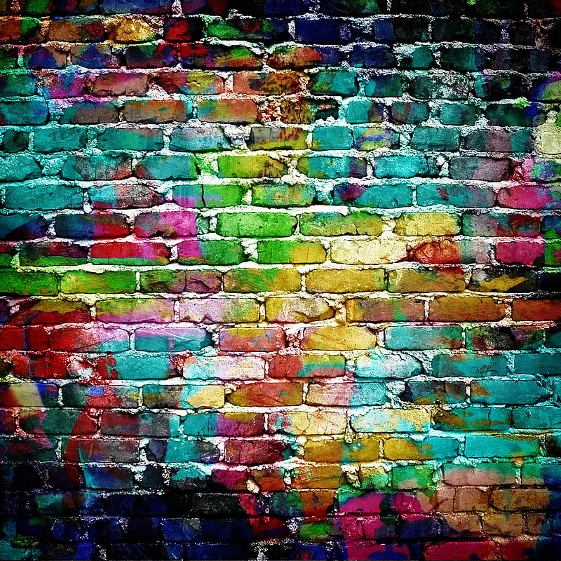 Colored Wall, backgcround, bricks, colored, colorful, stones, wall, HD  phone wallpaper | Peakpx