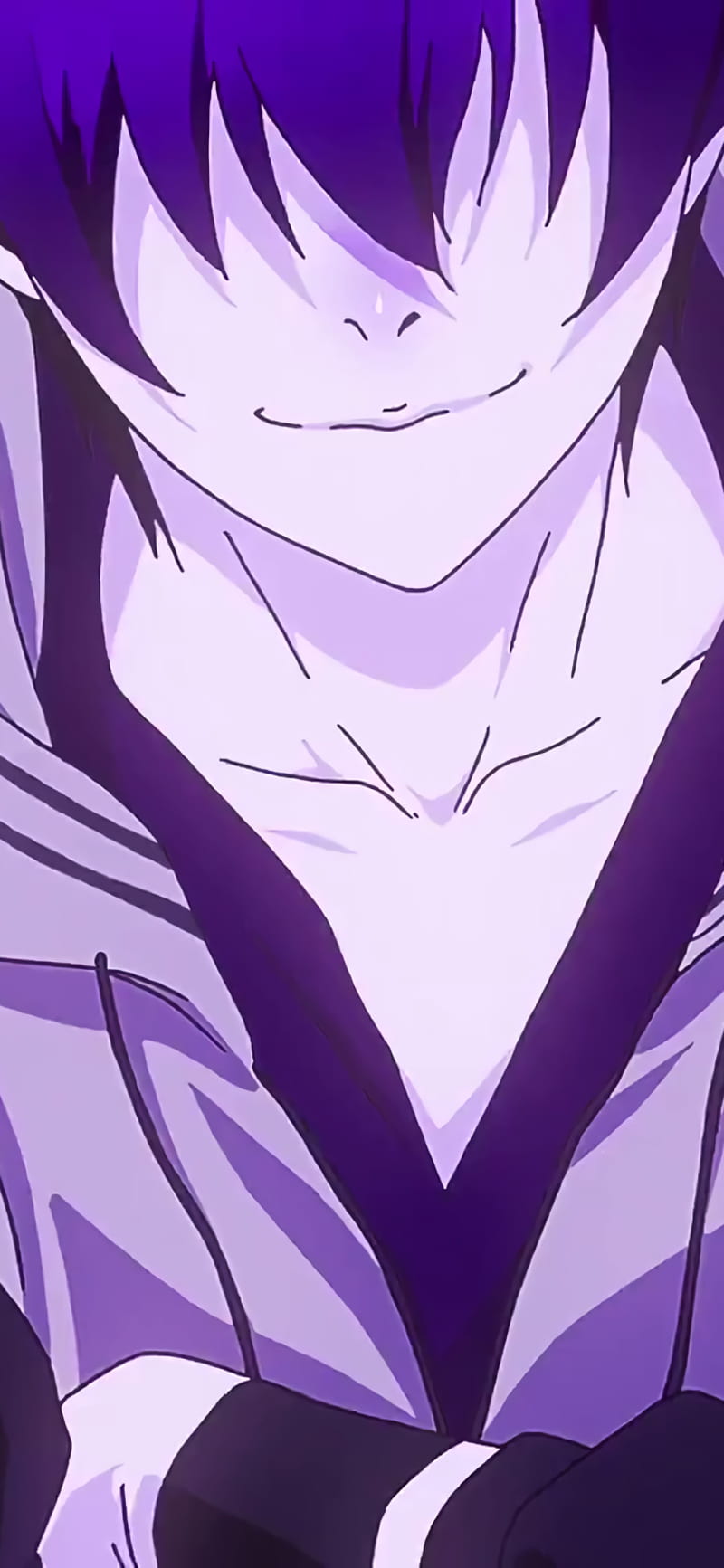 The god of hi school, amazing, anime, cool, hair, purple, the god of high school, HD phone wallpaper