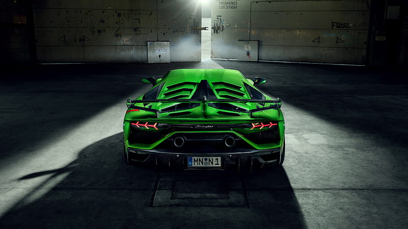 Novitec Lamborghini Aventador SVJ 2019 5, HD wallpaper