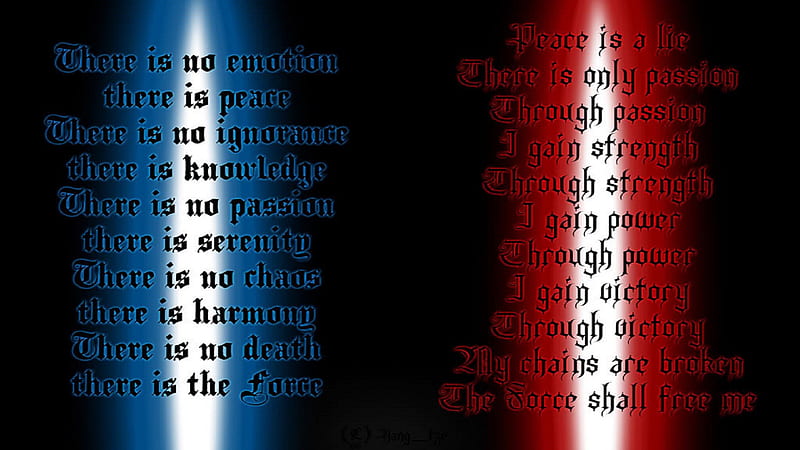Opposing Views, views, red and blue, opinions, HD wallpaper