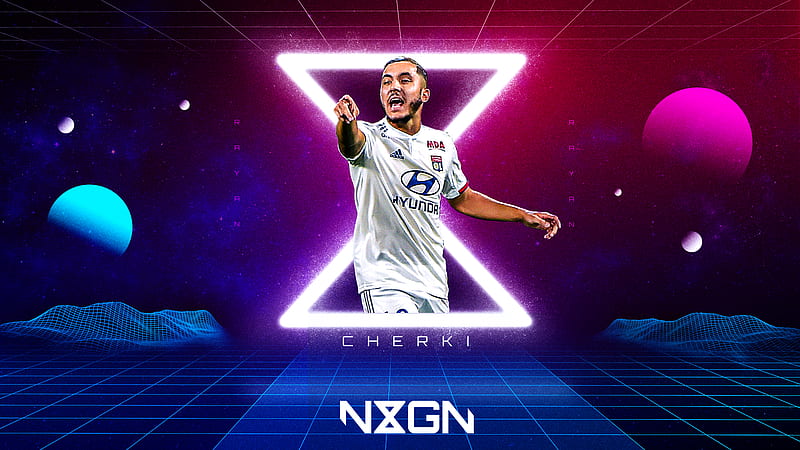 Sports, Rayan Cherki, Olympique Lyonnais, HD wallpaper Sports, Rayan Cherki, Olympique Lyonnais, HD wallpaper