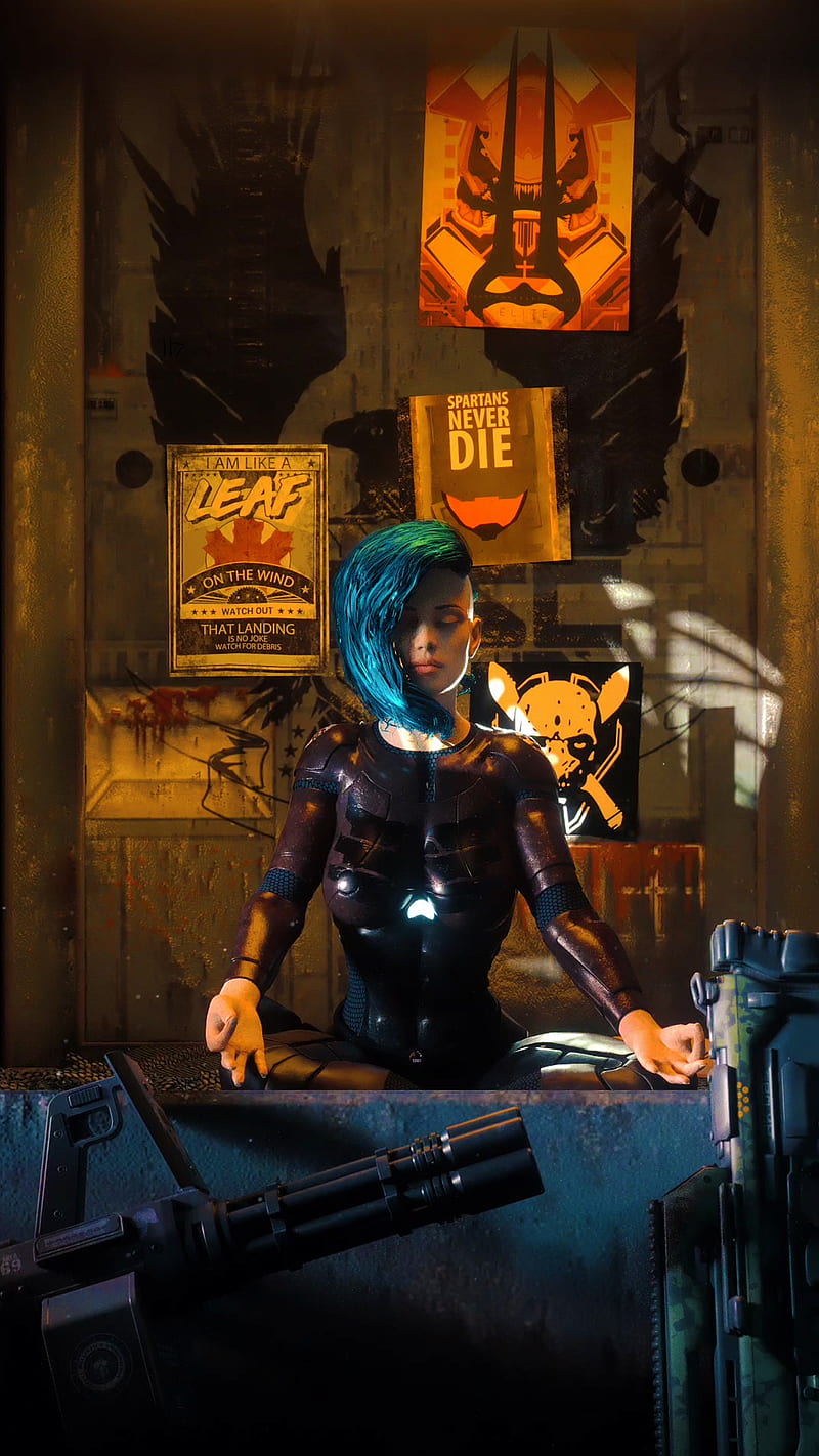 Cyberpunk Platform Live Wallpaper - WallpaperWaifu