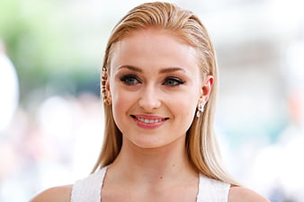 Wallpaper portrait, red, long hair, Sophie Turner images for desktop,  section девушки - download