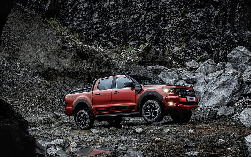 Ford Ranger Storm Double Cab Latam offroad, 2020 cars, SUVs, 2020 Ford Ranger, american cars, Ford, HD wallpaper
