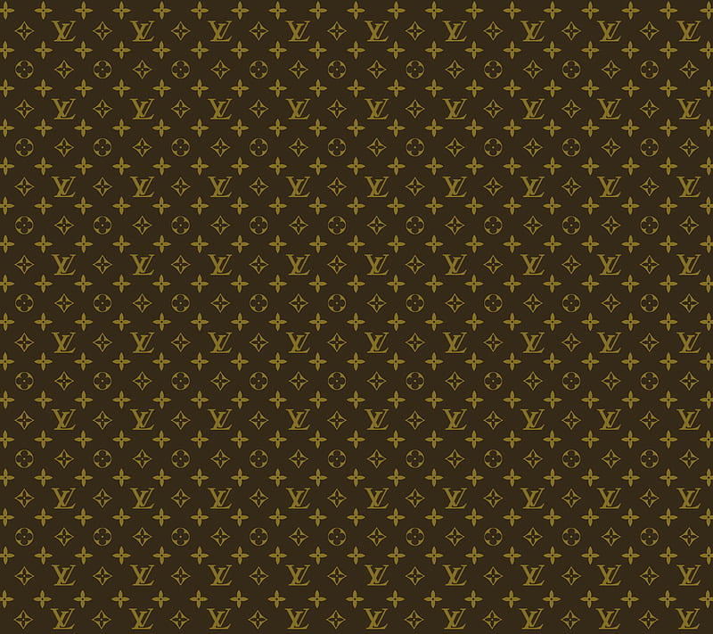 Louis Vuitton, brand, gold, louisvuitton, lv, pattern, pattern medusa,  white, HD wallpaper