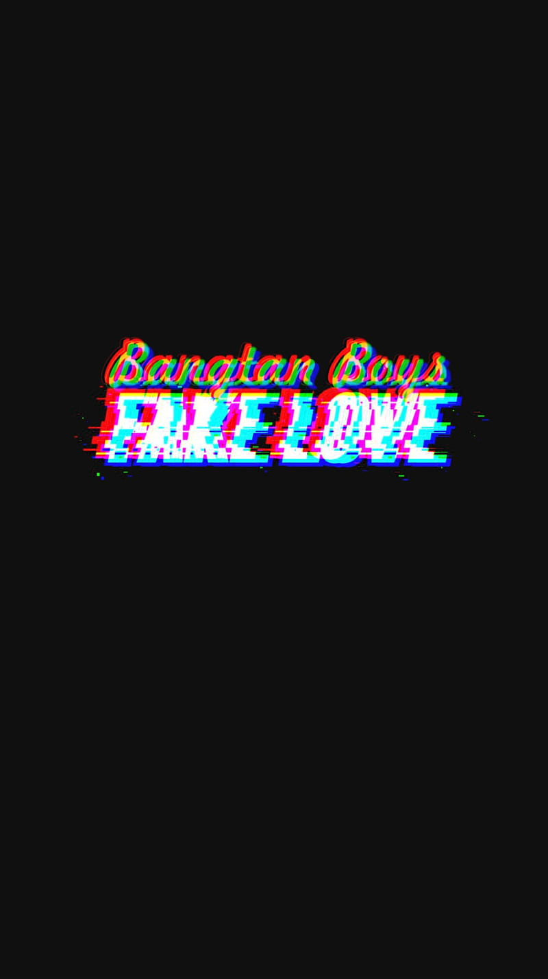 Bts Fake Love, music, kpop, theme, HD phone wallpaper | Peakpx