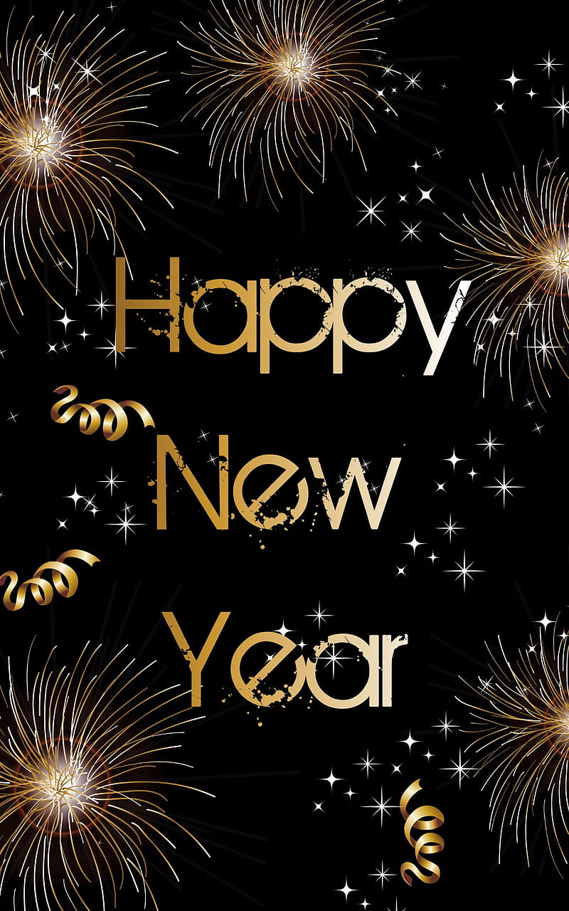 Happy New Years, fun, gold, new years, HD phone wallpaper | Peakpx