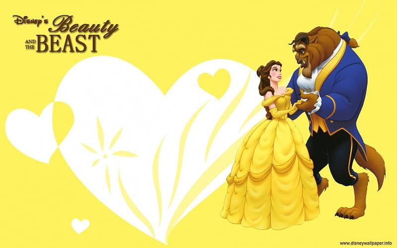 Beauty And The Beast, And, Beauty, The, Beast, HD wallpaper
