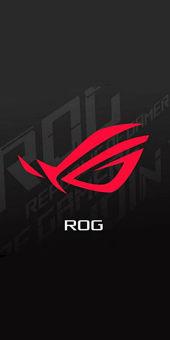 ROG Crazy, gaming, logo, HD phone wallpaper