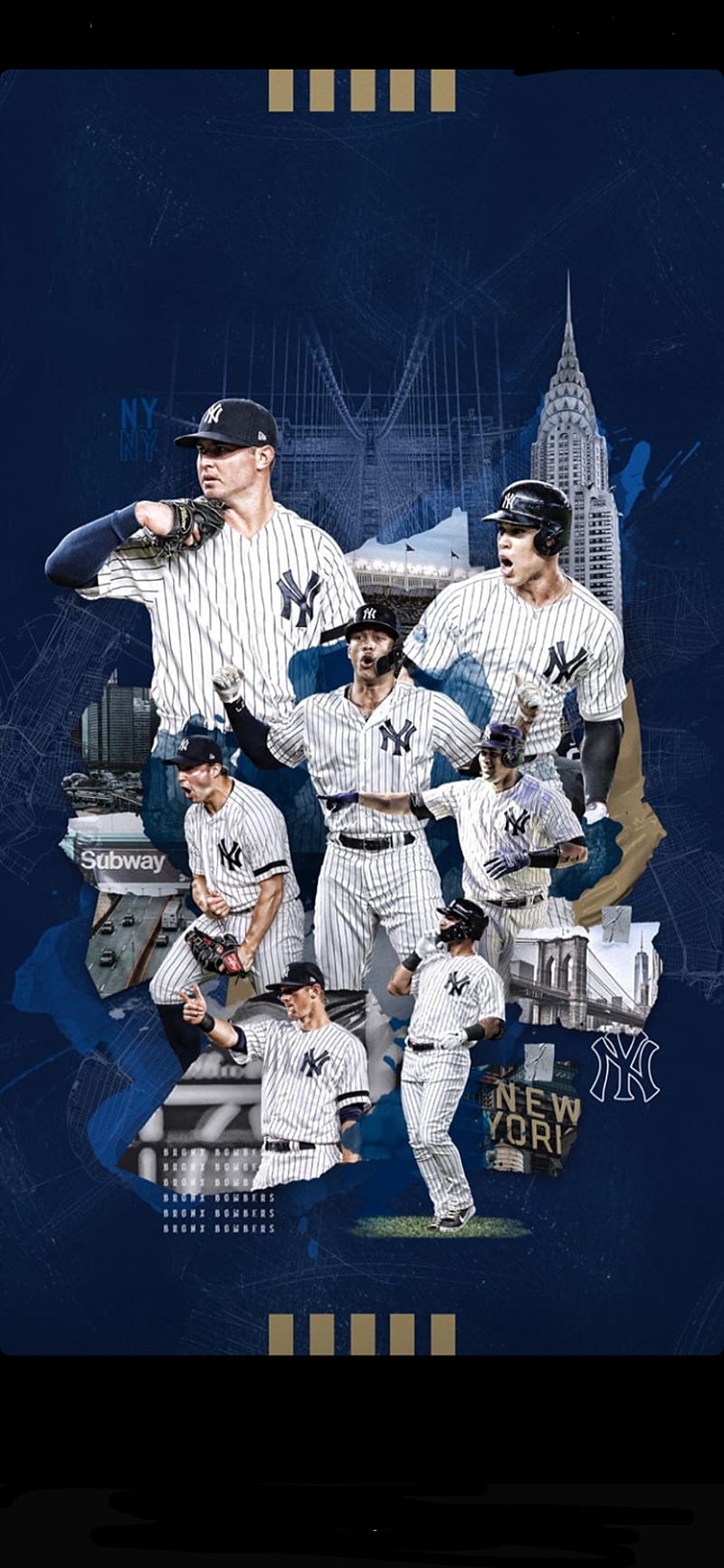 New York Yankees on X: A few festive wallpapers to get you into the  #OpeningDay spirit.  / X