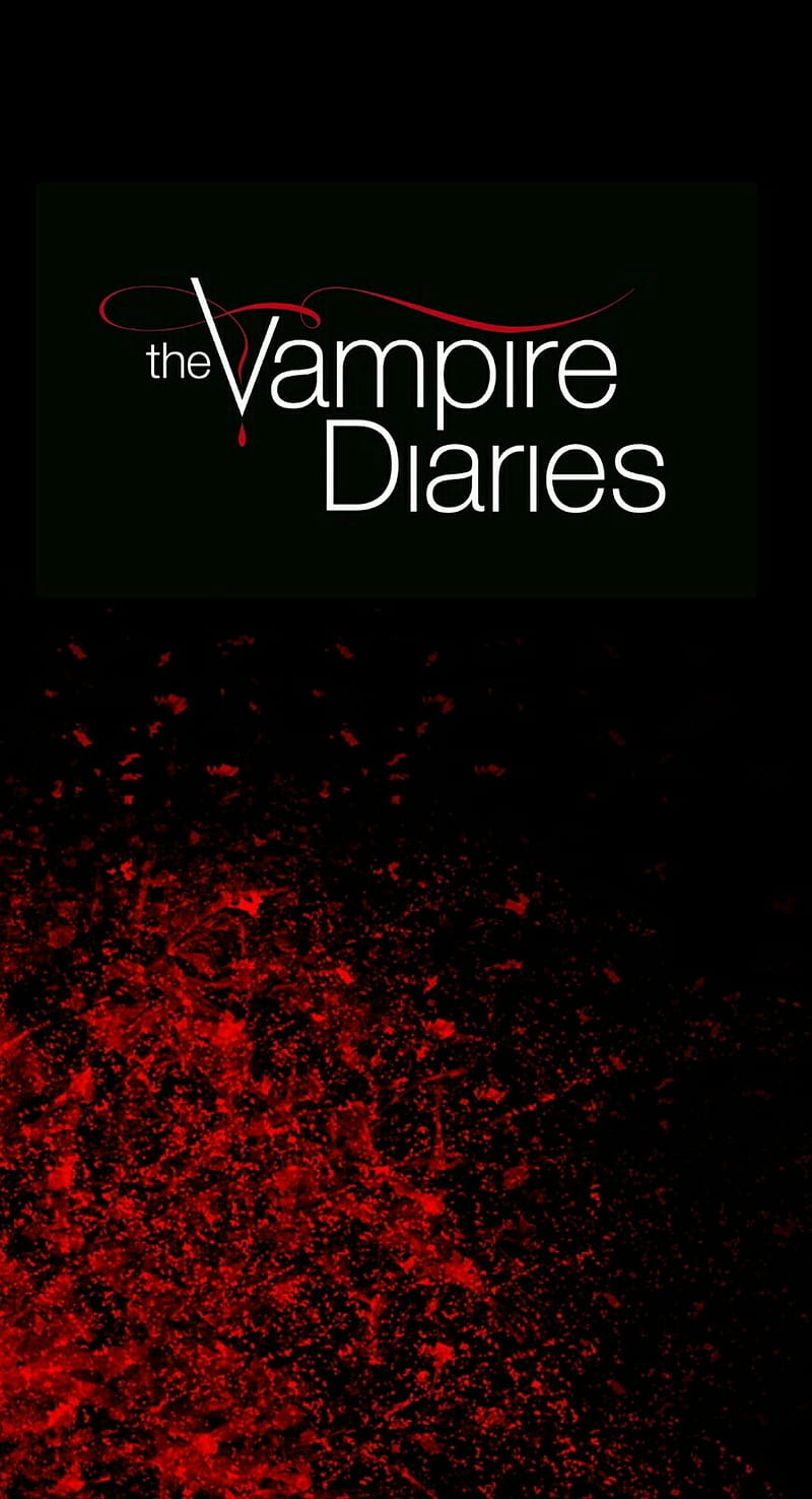 The Vampire Diaries, splatter, vampire, vampire diaries, HD phone wallpaper
