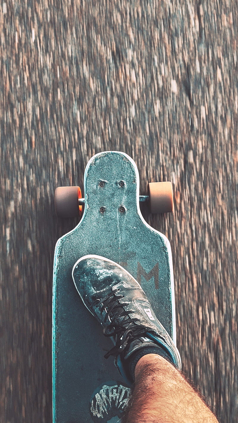 skate, leg, sneakers, speed, HD phone wallpaper