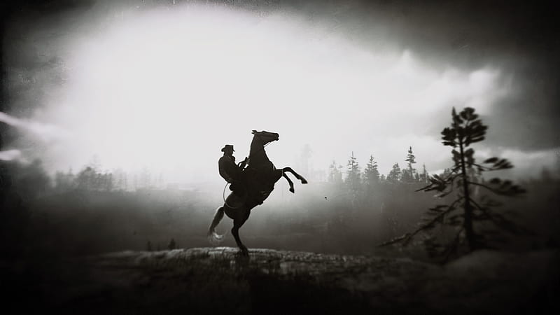 Red Dead Redemption 2 Horse Ride , red-dead-redemption-2, 2018-games, games, ps-games, horse, HD wallpaper