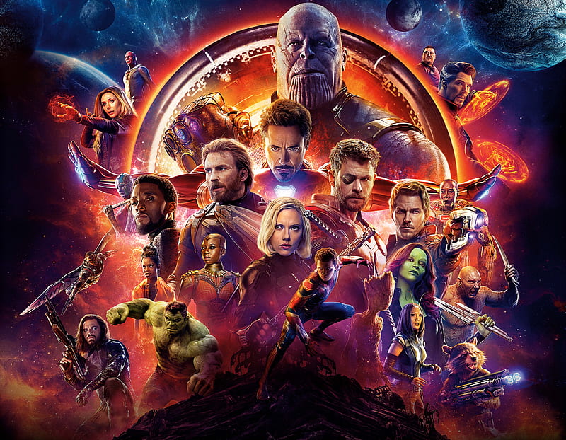 Avengers Infinity War 2018 10k Poster, avengers-infinity-war, 2018-movies, poster, movies, HD wallpaper