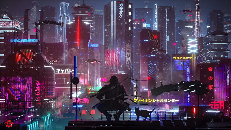 2048x1152] - Techno / Cyberpunk City : wallpaper  Cyberpunk city, Live  screen wallpaper, Computer wallpaper hd