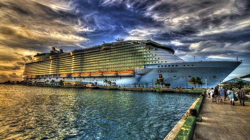 Carnival Cruise Ship, Oasis Of The Seas, HD wallpaper