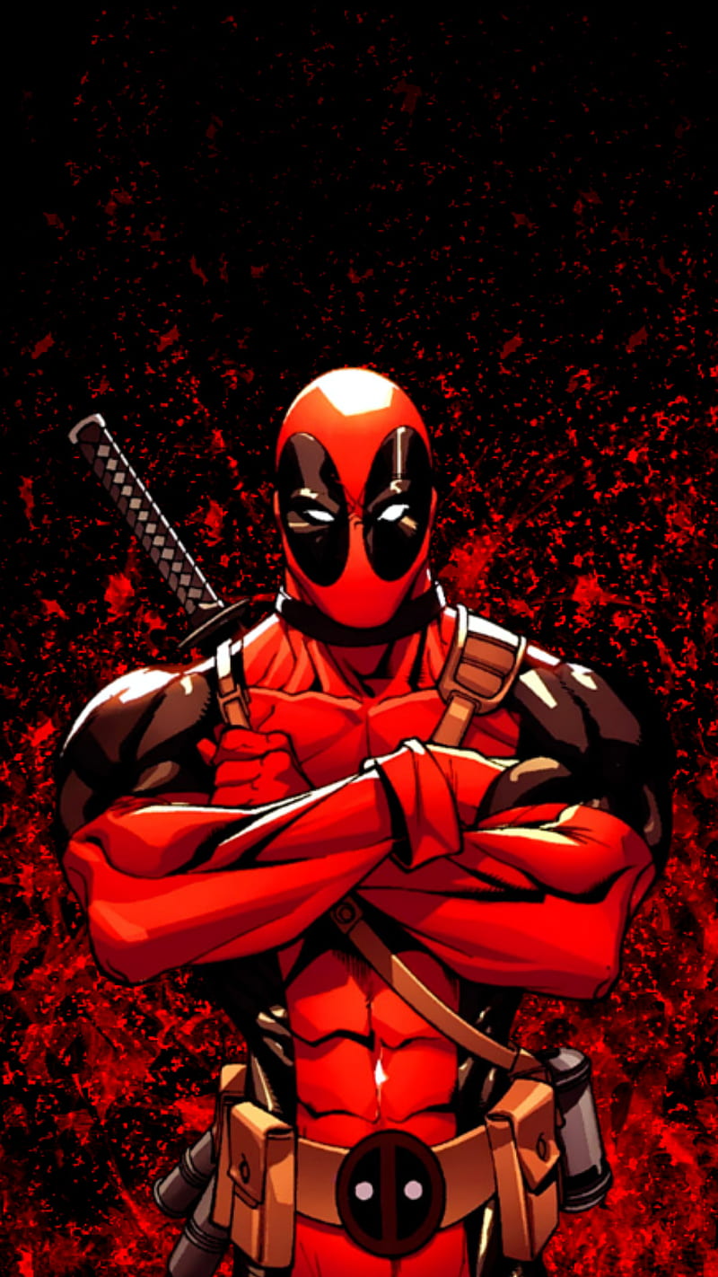 Deadpool, dead pool, marvel, red, ryan reynolds, superhero, villain, x men,  xmen, HD phone wallpaper | Peakpx