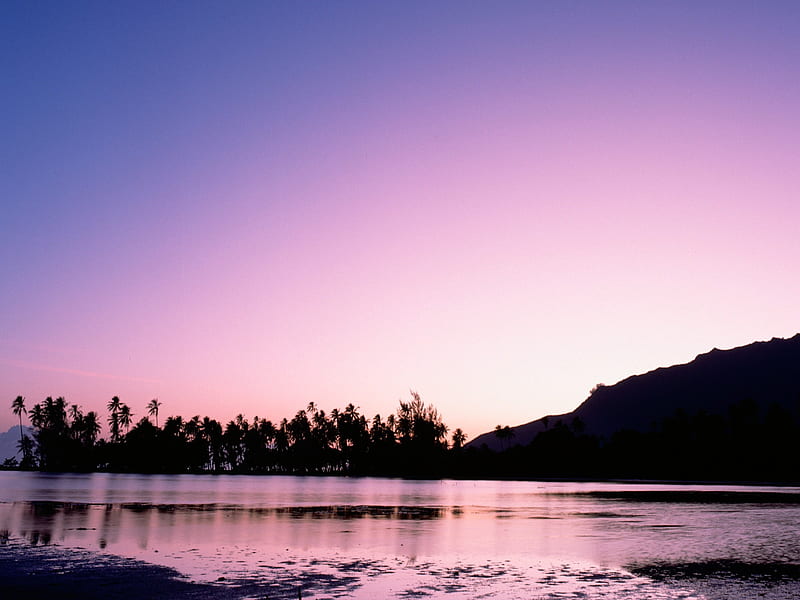 Tahiti Sunrise, HD wallpaper