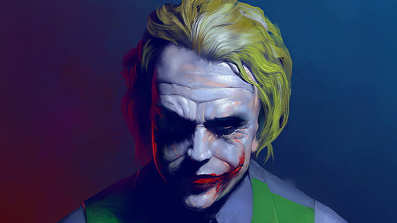 Joker Sketch, joker, supervillain, superheroes, HD wallpaper