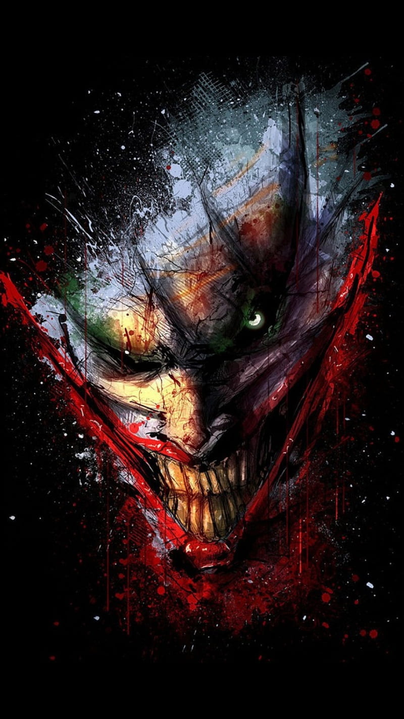 Joker why so serious, batman, best villian, black, dark knight, ha ha ha  ha, HD phone wallpaper | Peakpx