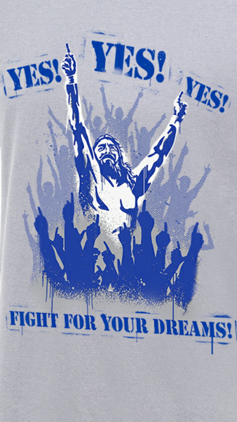 Fight For You Dreams, daniel bryan, logo, nxt, raw, smackdown, wwe, yes, HD phone wallpaper