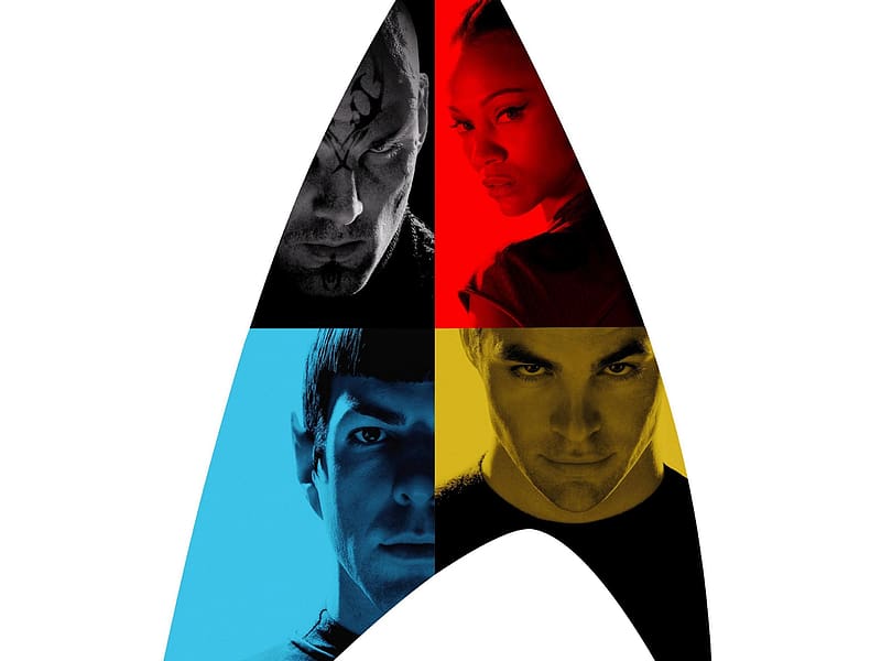 Star Trek, Movie, Zoe Saldana, Spock, Zachary Quinto, HD wallpaper