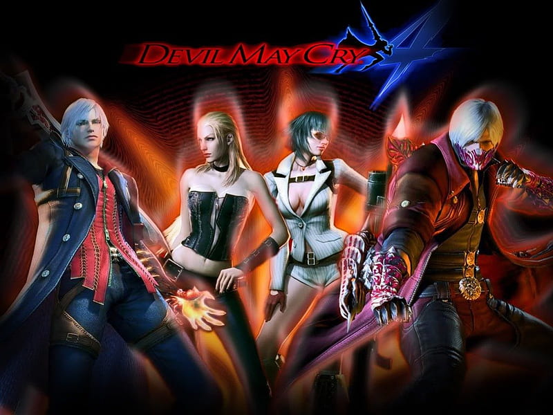 Desktop Wallpapers Dante Devil May Cry Devil May Cry 4 Games