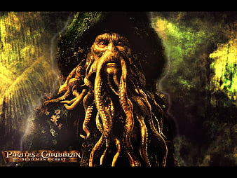 Davy Jones, octopus, pirates, sushi, HD wallpaper