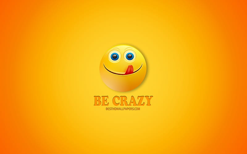Be Crazy, creative 3d art, crazy concepts, inspiration, funny concepts, HD wallpaper