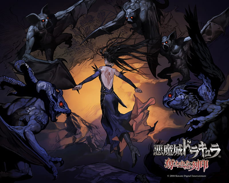 Castlevania, game, demons, shanoa, HD wallpaper