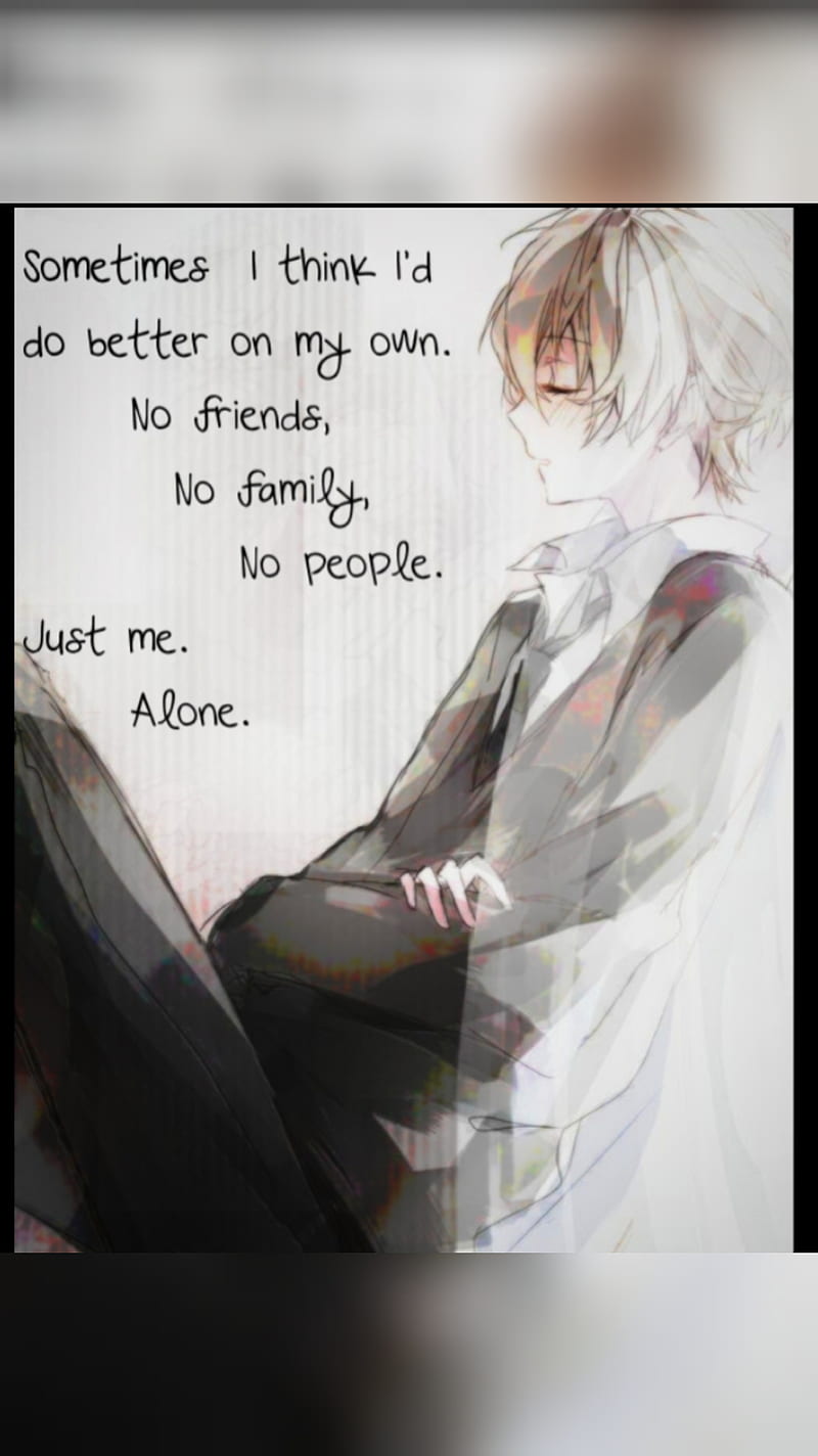 Featured image of post View 14 Sad Alone Anime Boy Pic