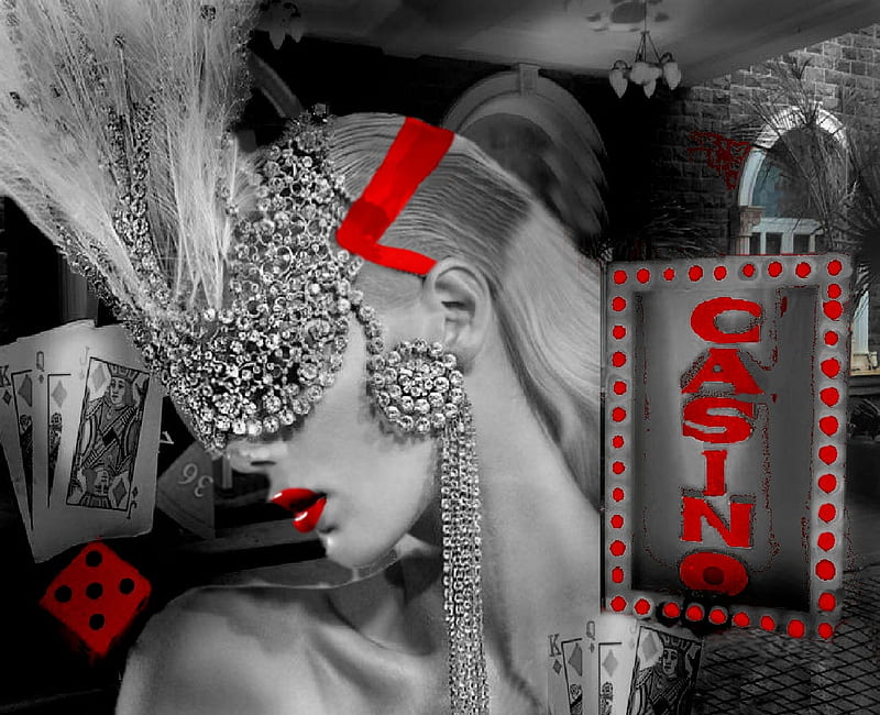 Entertainment Vegas Style, red, pretty, lovely, black, bonito, vegas,  casino, HD wallpaper | Peakpx