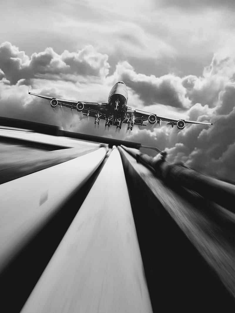 HD black airplane wallpapers | Peakpx