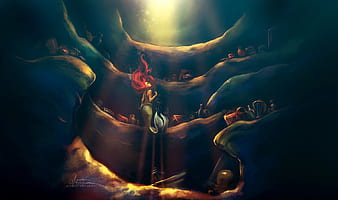 Mermaid, Movie, Red Hair, The Little Mermaid, Ariel (The Little Mermaid),  The Little Mermaid (1989), HD wallpaper | Peakpx