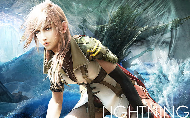 Lightning Farron Games Cg Video Game Game Video Games Ff13 Final Fantasy Xiii Hd Wallpaper Peakpx