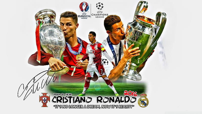 cristiano ronaldo, euro, 2016, champion, france, uefa, player, HD wallpaper