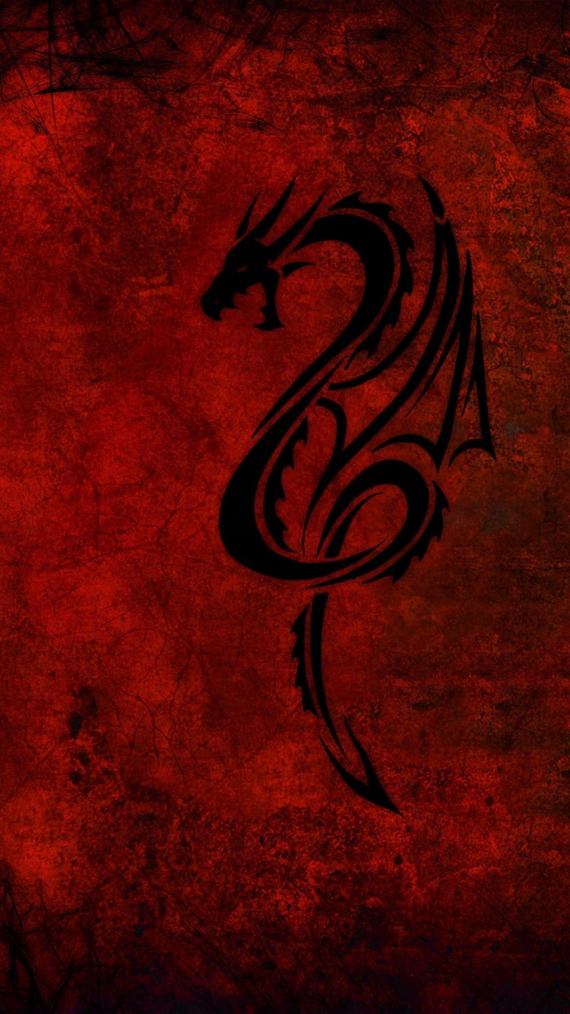 Top more than 74 black and red dragon wallpaper best - in.cdgdbentre