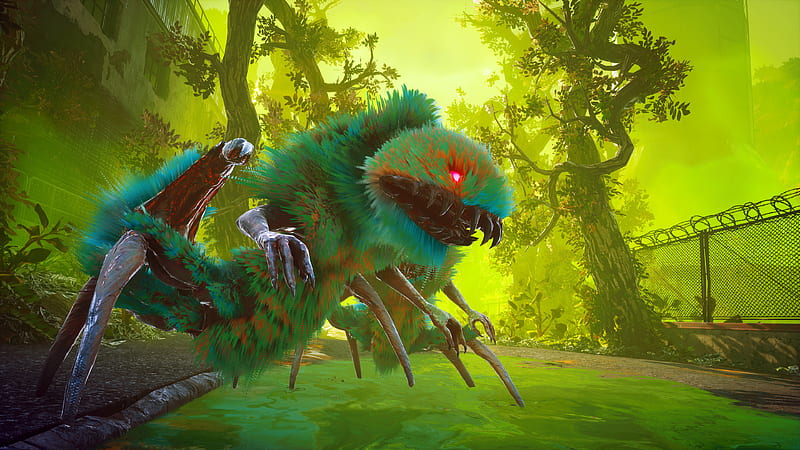 Biomutant Green Background Biomutant, HD wallpaper