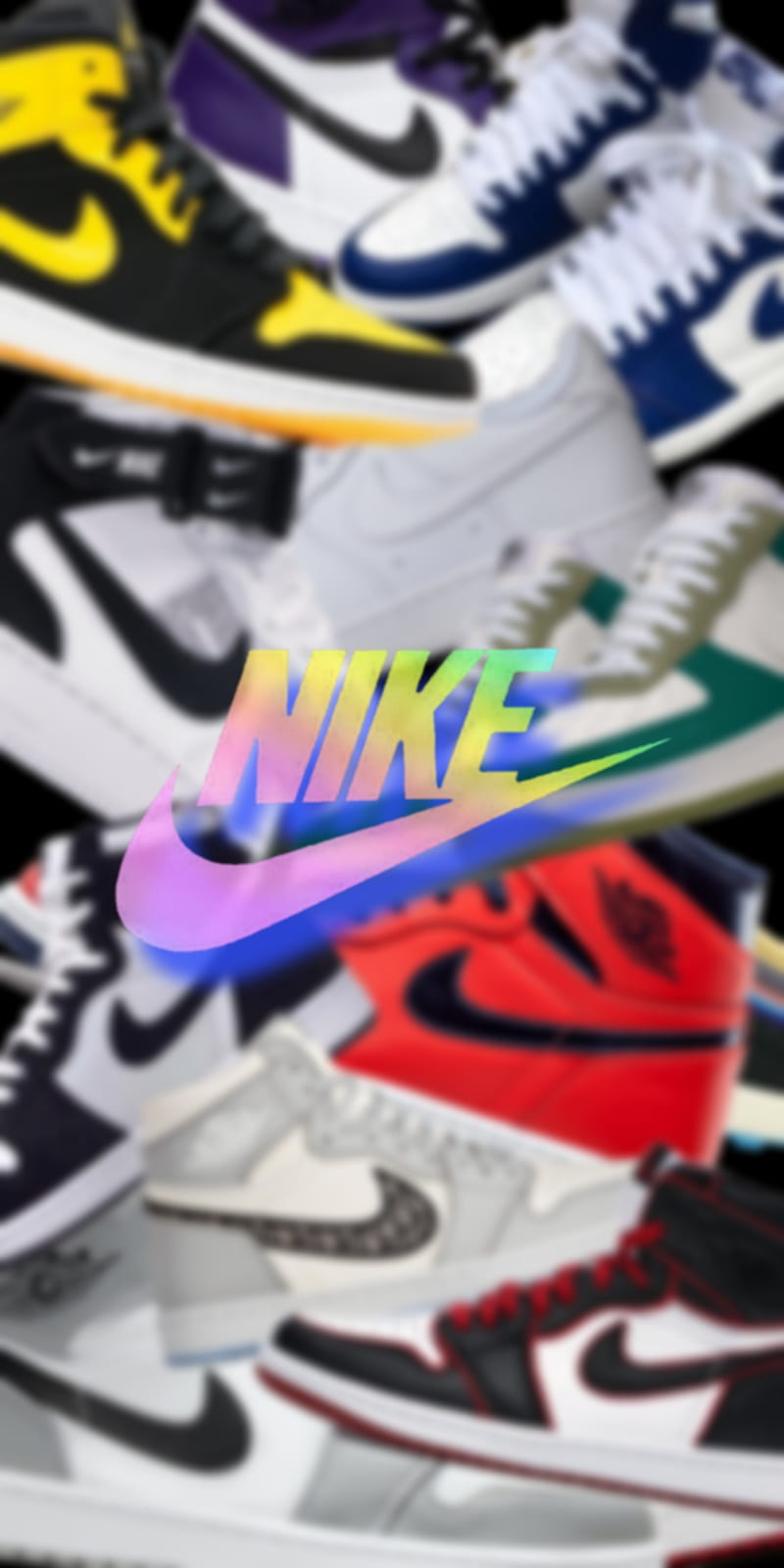 nike, air, force, jordan, logo, shoes, street wear, HD phone wallpaper