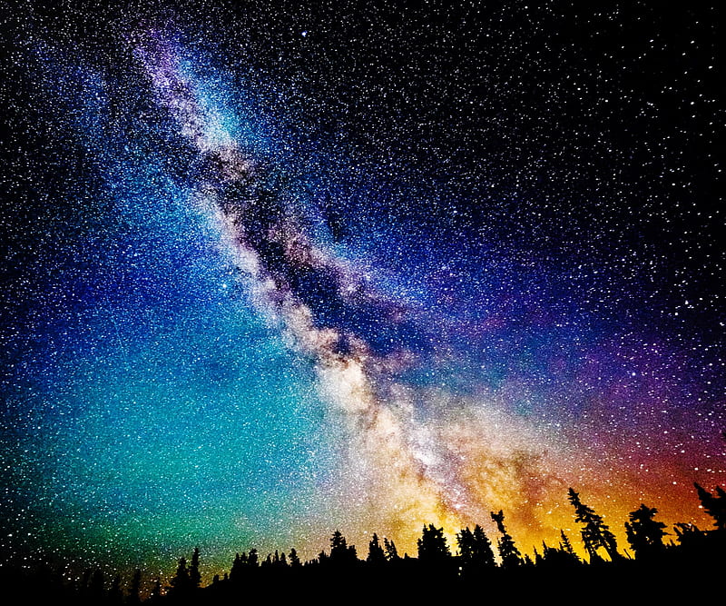 Nebula, galaxy, night, star, stars, HD wallpaper